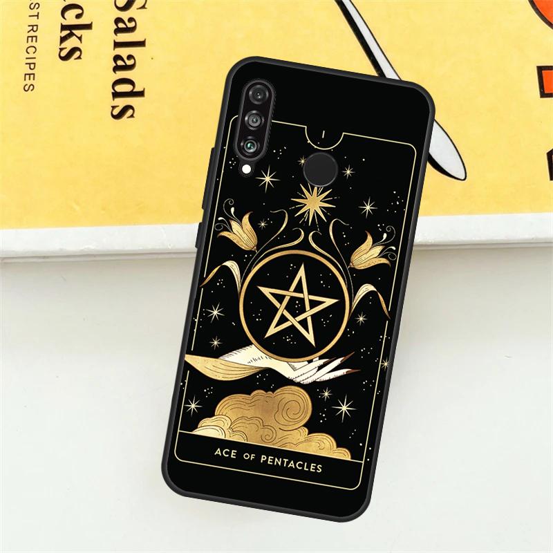 Лунная ведьма Таро Мистический тотем Чехол Для Huawei Nova 5T 9 10 SE 11i 8i 7i 3i Y61 Y91 Y60 Y70 Y90 P20 P40 Lite P30 Pro Чехол