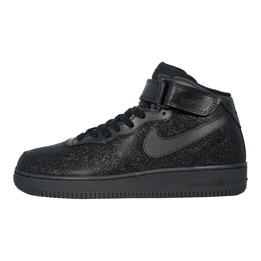 Nike Кроссовки Air Force 1 Mid, износостойкие, для скейтбординга, унисекс, черные CW2289-001(Команда133-средний)