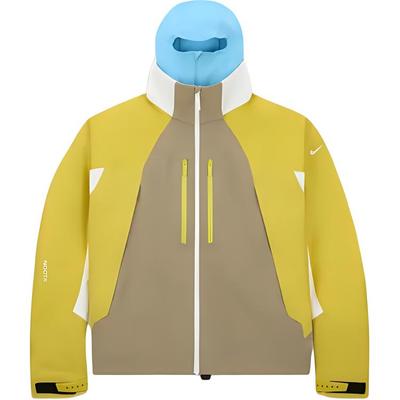 Nike X Nocta The Art SS24 Удобная модная повседневная куртка на молнии с длинными рукавами Куртка унисекс Желтая FD2161-247