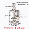 U-образный зажим для трубы "Тигр" из нержавеющей стали 304, крепежный зажим
