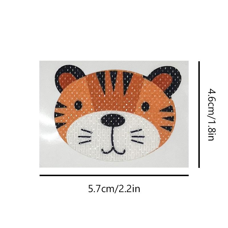 30 шт. детские наклейки против храпа с мультяшным принтом, наклейки для сна с закрытым ртом, пластырь для коррекции дыхания, ортезная лента