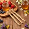 10/15/16cm Wooden Honey Dipper Handmade Wooden Honey Stirrer Honey Stirrer Spoon  Home Kitchen