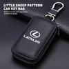For Lexus Leather Car Keychain Bag Organizer Key Zipper Case Bag Protection Cover IS350 ES350 IS250 IS460 IS220h IS300 LX570BL1 
