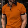 Мужская рубашка поло с лацканами и шеей, летние топы, мужские теннисные облегающие футболки с коротким рукавом