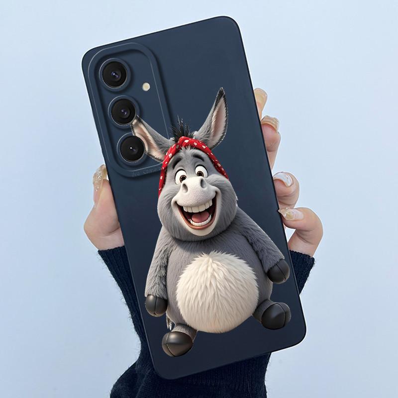 Funny Cool Cat Dog Silicone Phone Case For Samsung Galaxy A16 A26 A36 A56 5G Bumper Matte Protective Soft Back Cover Shell Capas