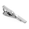 Paul Smith Twist Plate Tie Bar Set with Original Storage Box and Care Cloth (150935 250) (Silver)