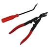 2 Pcs Set Car Interior Door Panel Trim Clip Removal Plier Upholstery Remover Pry Bar Tool