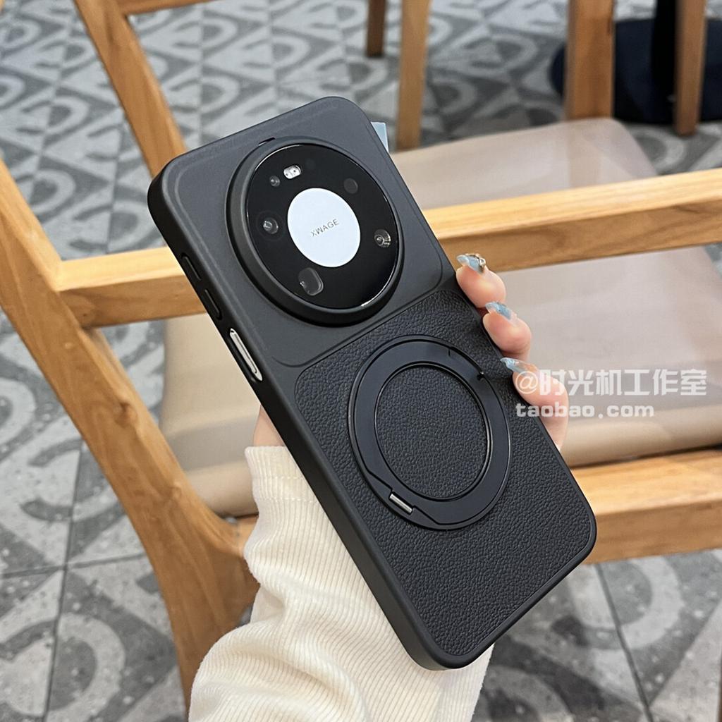 Чехол для OPPO Find X9 Ultra Find X8 Pro Find X 8 Магнитный 360° Кольцо Для MagSafe ПУ Однотонный Гальванизированный ПК Жесткая Крышка
