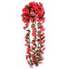 Artificial Flowers Long Vine Violets Home Wedding Outdoor Garden Arch Decorations Christmas Potting Pavilion Accessories