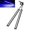 2PC 12V Super Bright LED Car COB Lights DRL Fog Driving Running Lamp Waterproof Car COB LED Light Yellow Red Blue Ice Blue Light