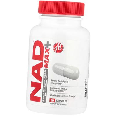 Антивозрастной комплекс, NAD MAX Anti-Aging Cellular Rejuvenator 450, Metabolic Nutrition  30капс (72646002)