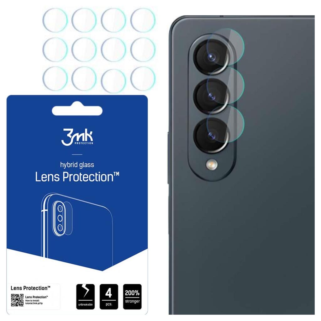 Samsung Galaxy Z Fold4 (Front) - 3Mk Lens Protection