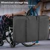 Foldable Wheelchair Bag Wear Resist Oxford Cloth Storage Bag Large Capacity Wheelchair Protective Cover for Folding Furniture