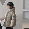 Зимние теплые пуховики для мальчиков, детские куртки с хлопковой подкладкой, детская одежда, верхняя одежда с капюшоном для малышей, 5-12 лет