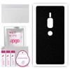 apgo Защитная наклейка на заднюю панель, совместимая с Sony Xperia XZ2 Premium, пленка для обертывания, фольга, винил - узор, матовый черный