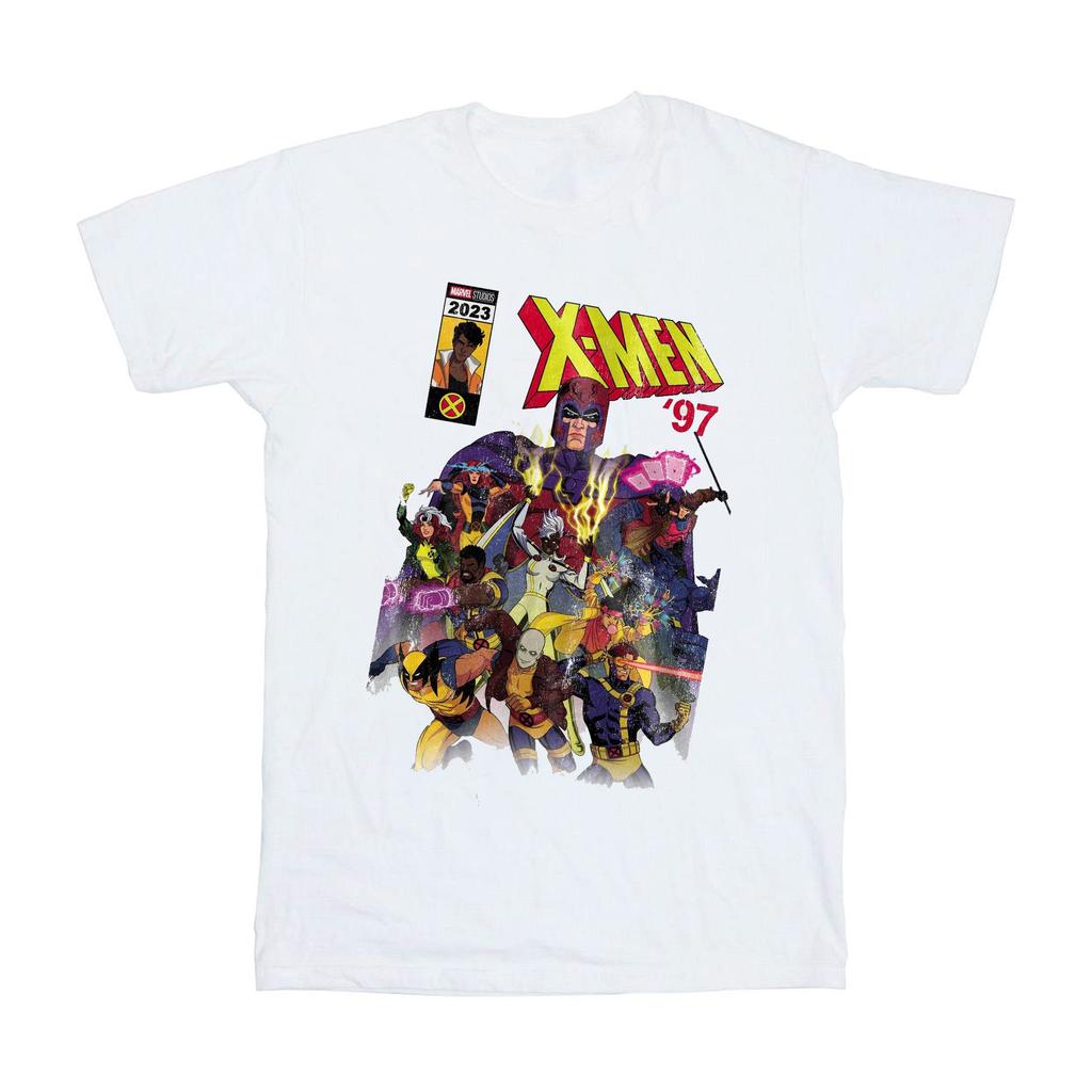 Marvel Childrens/Kids X-Men Comic Cover Team T-Shirt