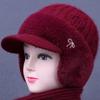 Women's Warm Dual-use Pullover Sports Hat Casual Ear Cap