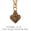 Подарки на день рождения Аксессуары для браслета Золотой цвет Талисман Амулет 45см или 70см Длинная цепочка Ожерелье Дешевые вещи Колье-чокер