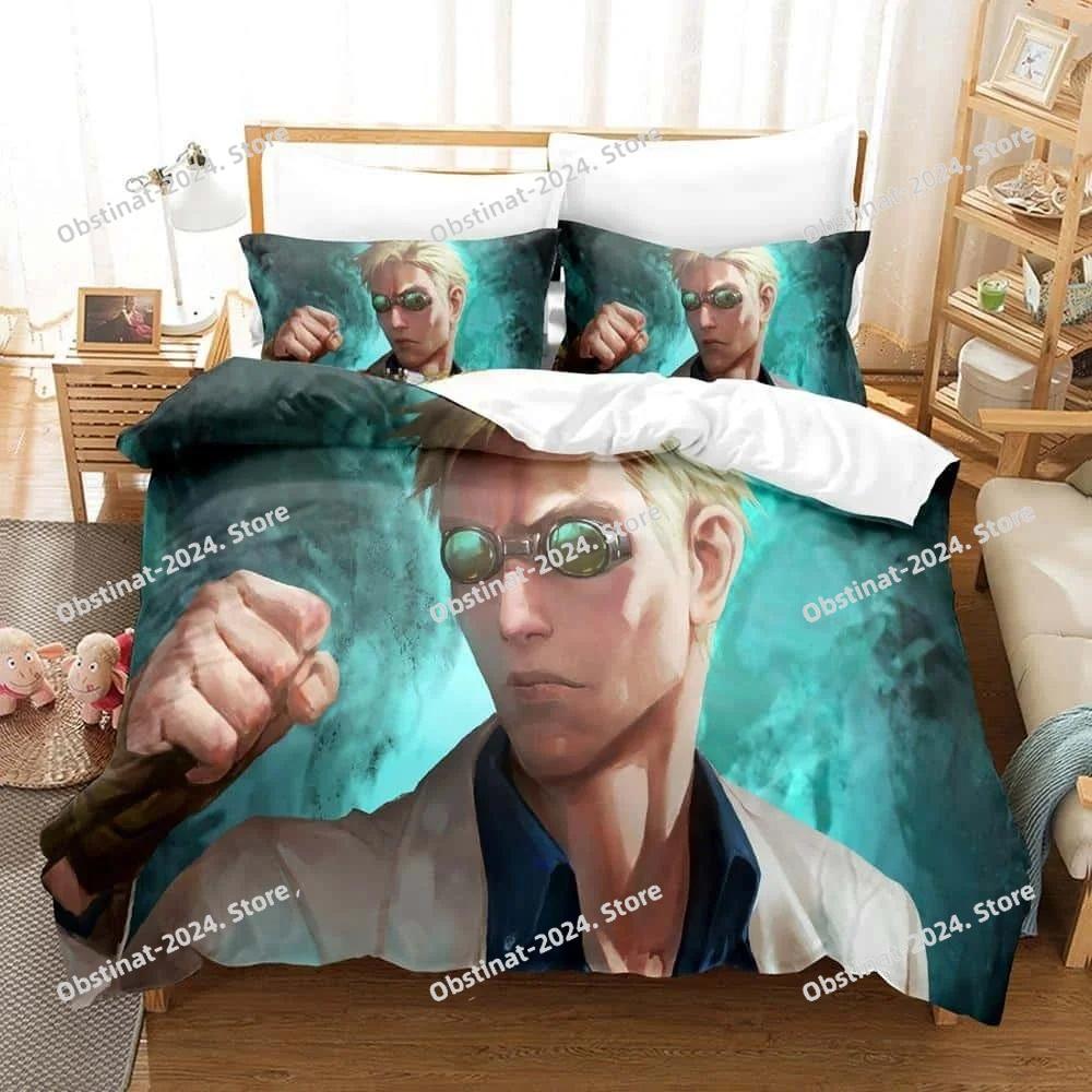 3d Print Anime J-Jujutsu K-Kaisens Kento N-Nanamis Bedding Set Duvet Cover Sheet Pillowcase Bed Soft Quilt Cover Full Q-Queens King Size