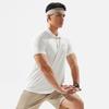 Li-Ning Мужская рубашка-поло Fitness Series с коротким рукавом, однотонная, удобная, впитывающая пот, дышащая, цвет белый APLU123-7