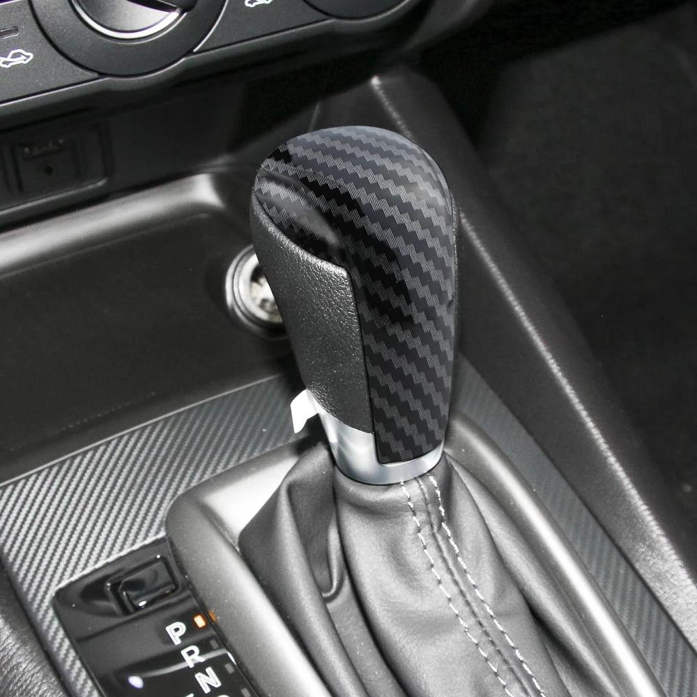 Car Gear Head Shift Knob Sticker for Mazda 2 3 6 BM GJ Demio CX3 CX5 CX8 CX9 Axela 2014-2026 Cover Trim Interior Accessories