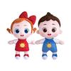Набор плюшевых игрушек BabyBus Riachacha из 2 штук Прибл.. 32 см Девочки Мальчики Мягкое Ощущение Большой Размер Детская Игрушка Подарок 0 Лет 1 Год 2 Года 3