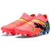 Puma Неймар-младший. Мужские кроссовки x Future 7 Ultimate FG AG Copa América Pack Pink Sunset-Glow Black 107839-01