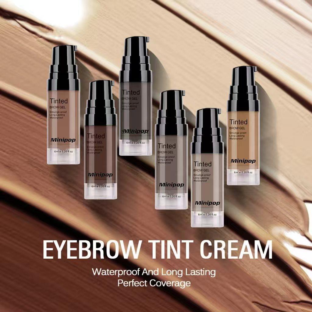 Подкрашивающая тушь для бровей EYEBROW 24 часа Водостойкий Гель для бровей с эффектом объема
