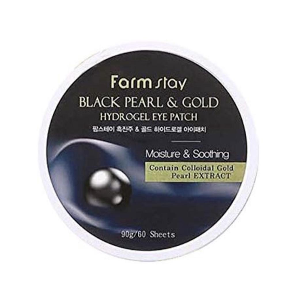 FARM STAY Black Pearl Gold Hydrogel Eye Patch 90g (3 Options)