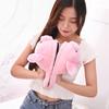 Women Pink Piggy Plush Slippers Indoor Floor Shoes Pig Cartoon Animals Winter Warm Anti-slip Slippers