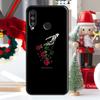 Black Aesthetics Skull Skeleton For Huawei Nova 12i 11i 8i 12s Y73 Y72 Y61 Y91 Y90 Y70 Y60 9 10 SE P60 Pro P30 P40 Lite Case