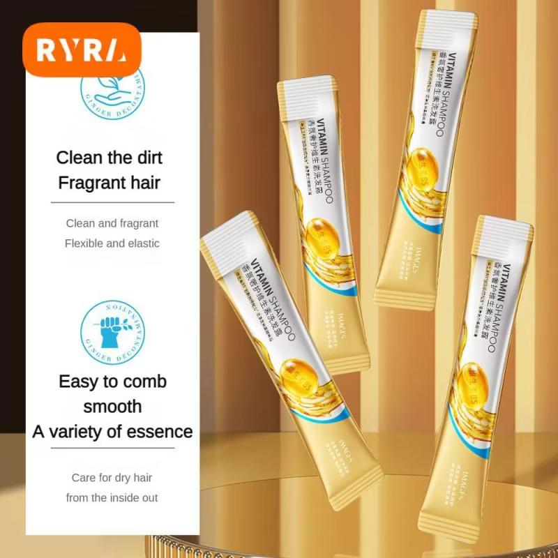 Освежающий шампунь индивидуальная упаковка гладкие волосы роскошный уход контроль жирности здоровье и красота цветочный и фруктовый