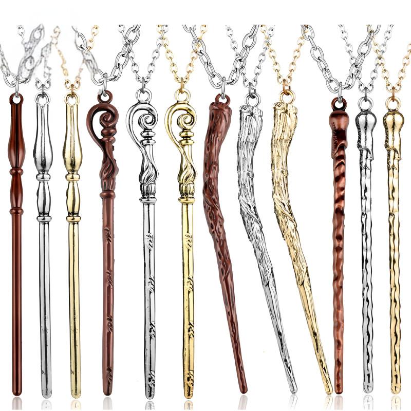 Луна Поттер Флер Беллатриса Рон Кулон-ожерелье Волшебная палочка Детский подарок