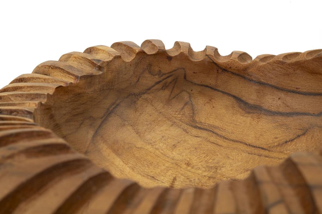 Поднос из тика Geris Cm Ø 29X7