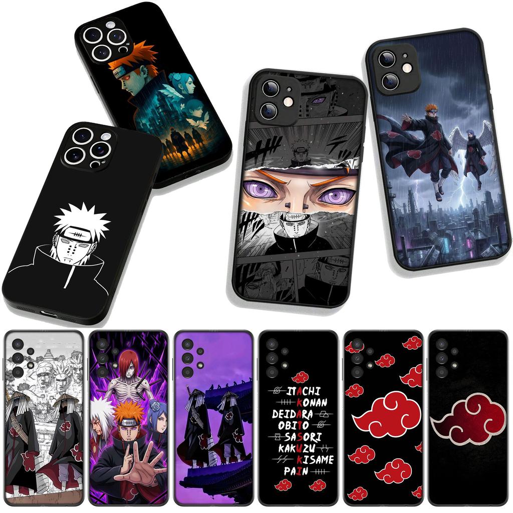 Постер Боль Акацуки Наруто Чехол для Samsung Galaxy A25 A37 A57 A12 A14 A31 A41 A50 A51 A70 A71 A72 A21S A04 M15 Note 20 9 8 10
