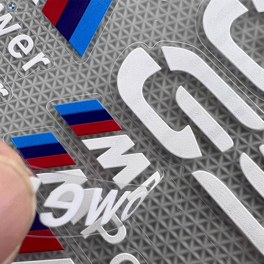 For BMW E88 Car Decoration Strip Trunk Sticker Decals Decal For Bmw M Power Performance E93 F10 F20 F30 F40 F25 F26 F31 M3 M5 X1 X3 X5 X6 X7