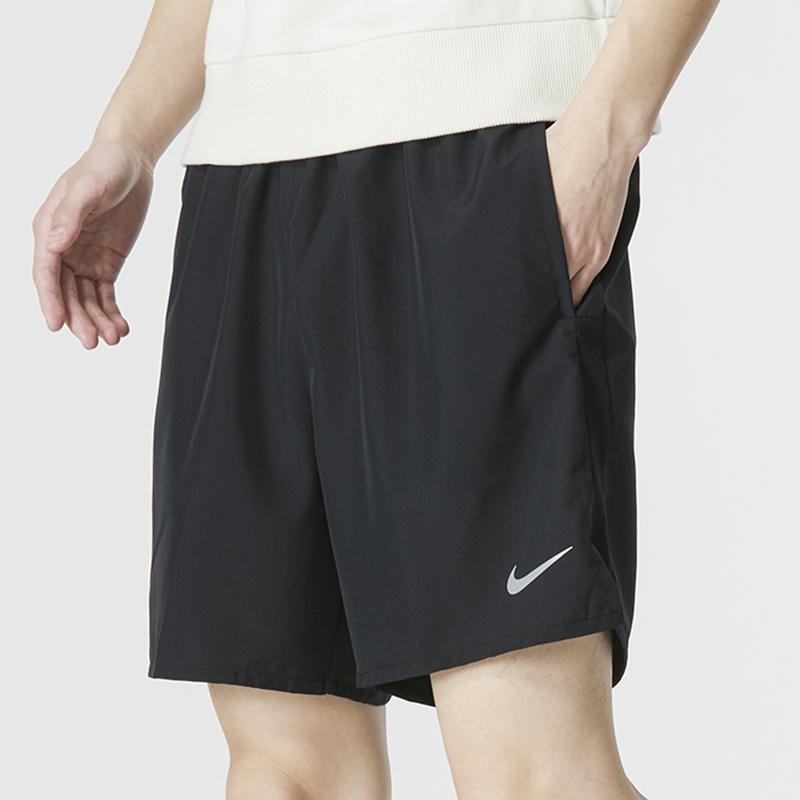 Nike Letter Print Crew Neck Short Sleeve T-Shirt And Sports Shorts Set Men Sets AR5007-100+DV9345-010