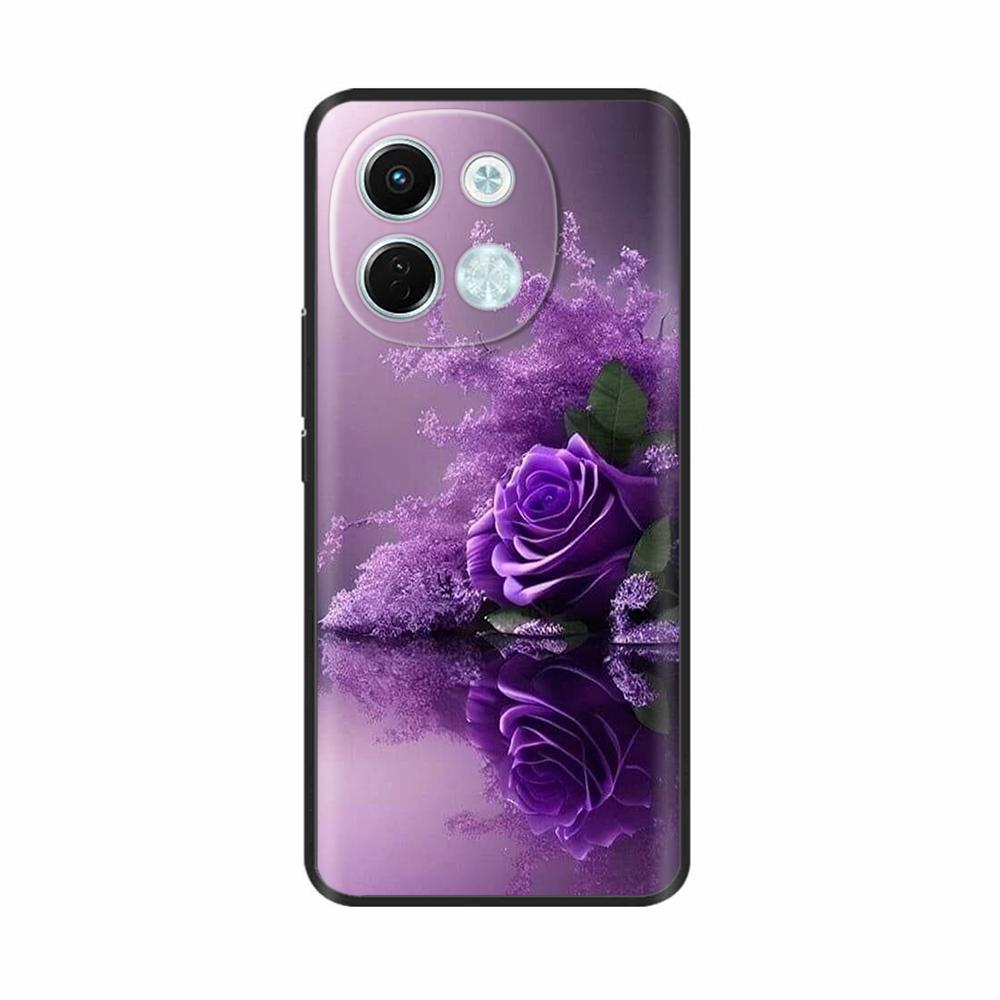 Чехол для Tecno Pova 6 Neo 5G Милые цветы Корпус телефона Мягкий Тонкий ТПУ Силиконовый чехол Для Tecno Pova6 Pro Pova 6Neo 4G 5G Накладки