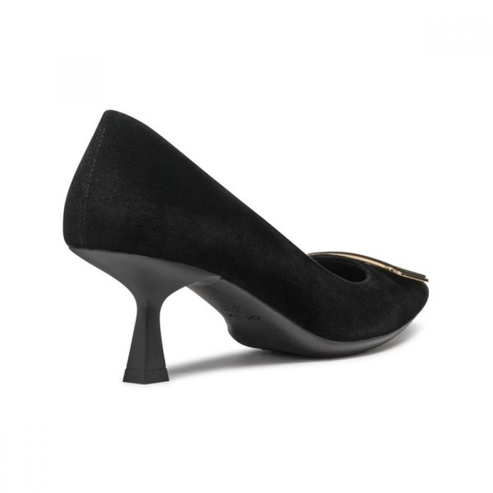 Geox Women S Comfort Point pumpS dreSS ShoeS Black Gizeldar