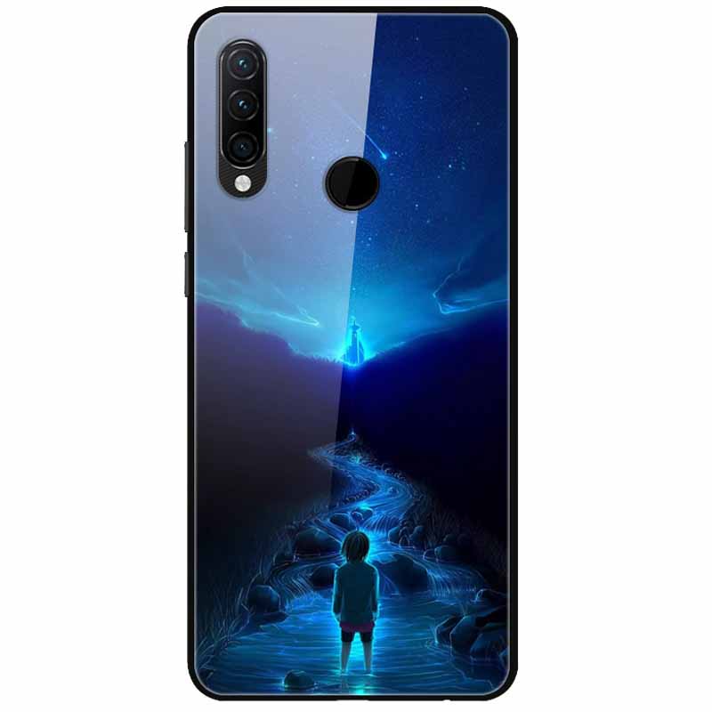 Для Huawei P30 Pro Lite Чехол Крутой Закаленное Стекло Роскошные Чехлы-Бамперы для Huawei P20 Lite P 20 P20Pro P30Pro P 30 Жесткая Задняя Панель