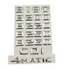 3D Car Trunk Letters Logo Badge Emblem Decals Stickers For Mercedes Benz B180 B200 B220 B250 B260 W246 W245 CDI Auto Accessories BF1