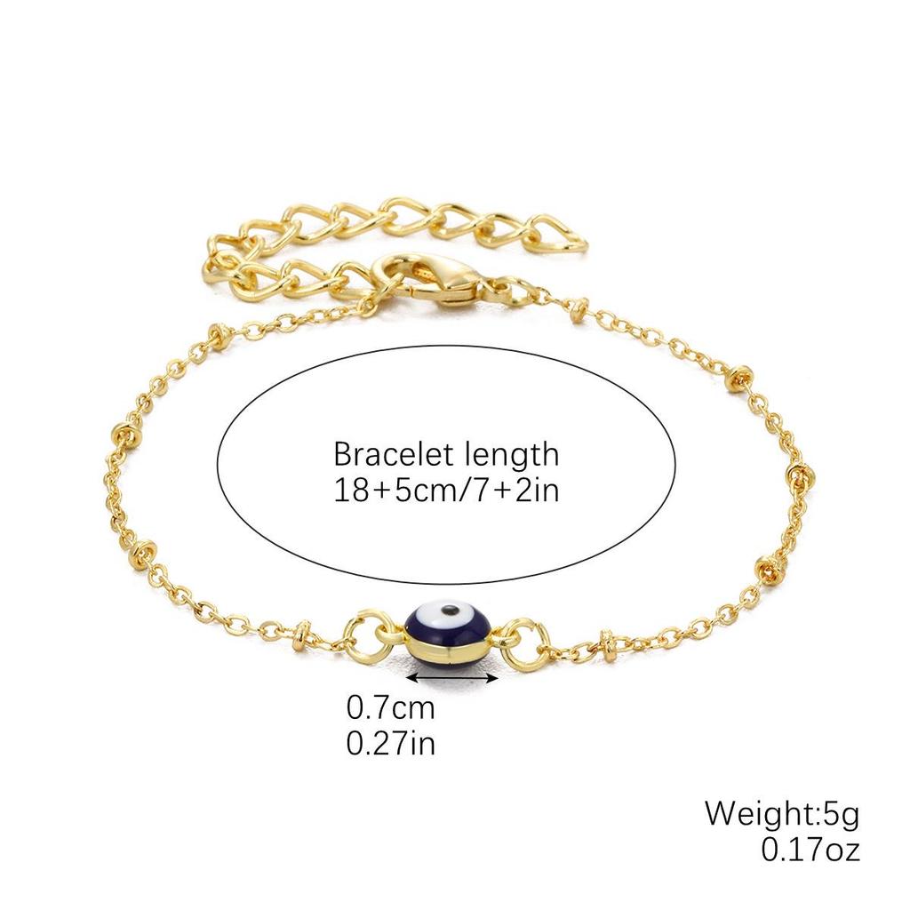 Популярный женский регулируемый браслет от сглаза