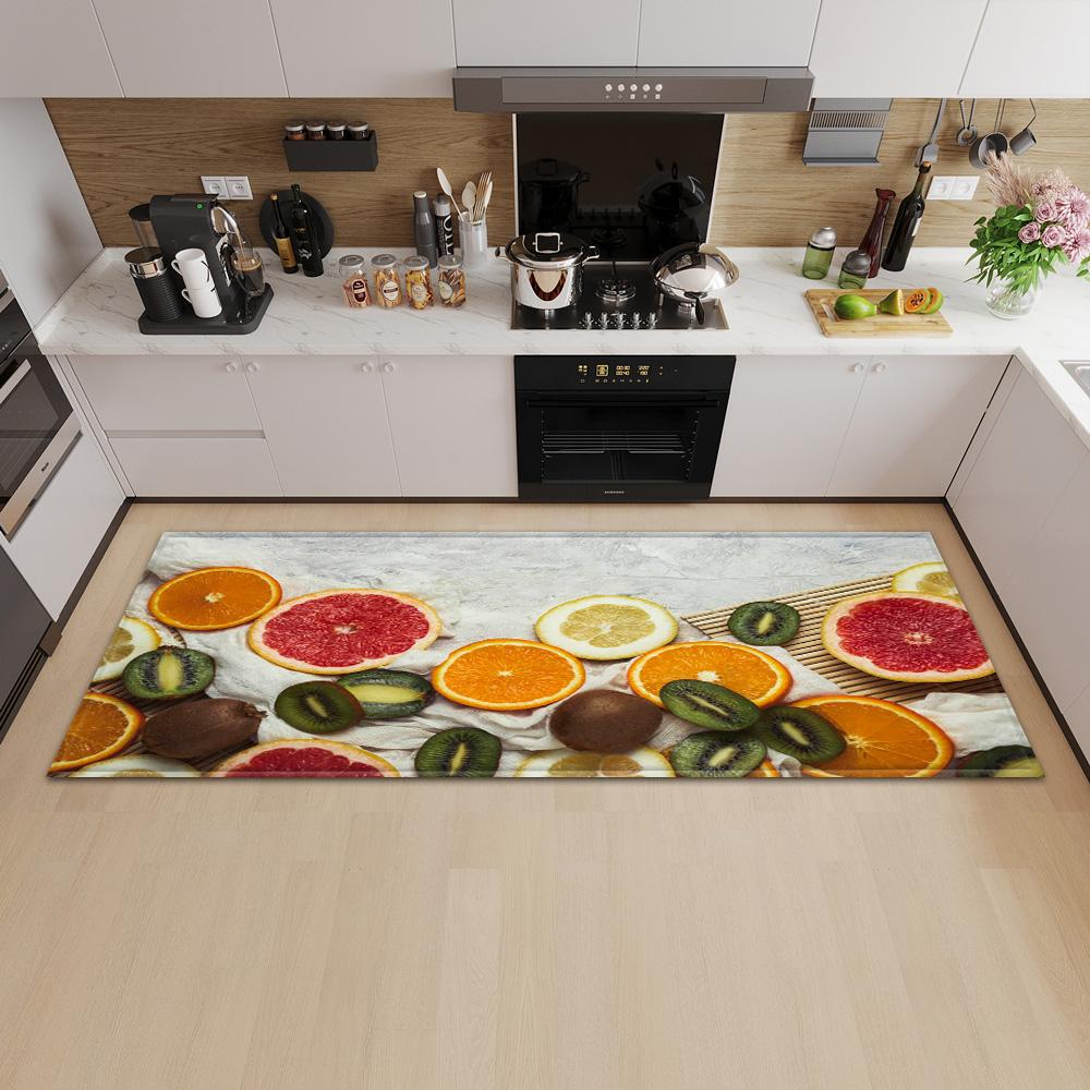 Придверный коврик, ковер для кухни, спальни, нескользящий пол, балкон, коридор, длинный ковер, прикроватный коврик для гостиной