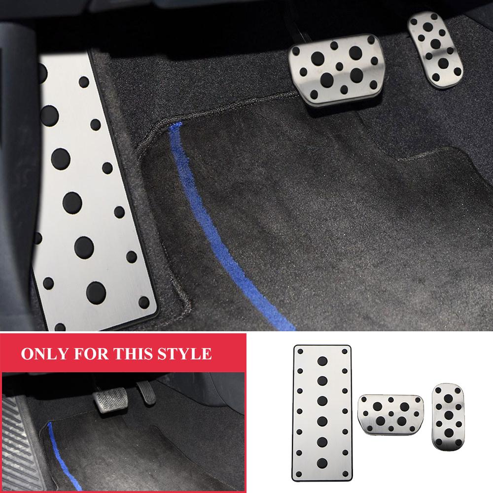 Защитный чехол для педали автомобиля Color My Life из нержавеющей стали для Toyota Hilux Revo 2015-AT педали газового тормоза