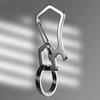 Stainless Steel Outdoor Hanging Buckle Strong and Durable Key Chain Quick Hanging Key Chain Ring Hook Bottle Opener