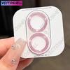 Glitter Camera Lens Glass For iPhone 17 Pro Max 17 Air Diamond Rear Camera Lens Protector Cover for iPhone17Pro Max Lens Glass