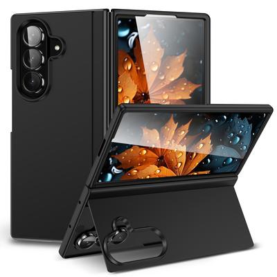 Твердый ПК Модный Чехол-Коке для Телефона для Samsung Galaxy Z Fold 7 5G Fold7 Fold6 Fold5 Fold 5 6 4 3 Fold3 Fold4 Однотонный Защитный Чехол