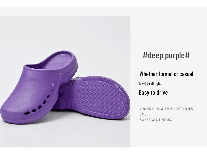 Surgical Non-Slip Clogs for Medical Staff - Unisex ICU & OR Shoes