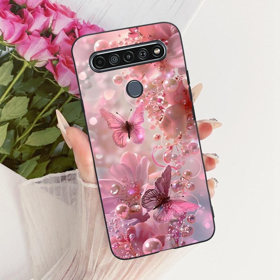 Casing For LG K41S 2020 Cover Silicone Cute Fashion Butterfly Funny Painted Phone Case LM-K410 LMK410EMW LM-K410EMW