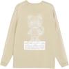 Puma T7 Neko-San FW24 Круглый вырез Пуловер Длинный рукав Футболка унисекс Топы Desert-Dust 629841-68